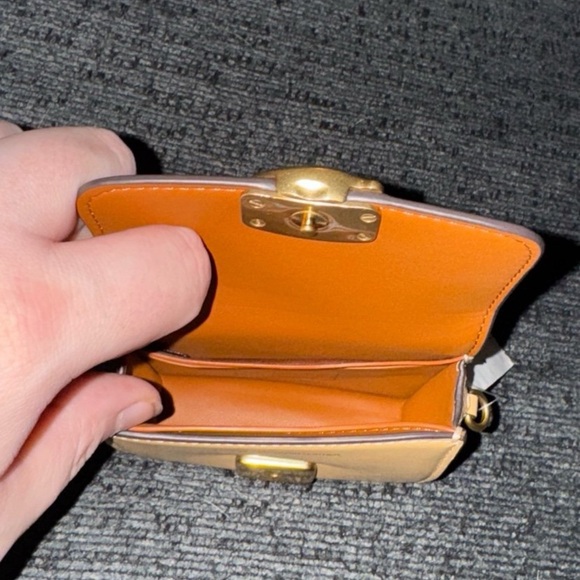 Coach 1941 Bandit Card Case Belt Bag in Brass/Tan Luxe Refined Calf Leather NWT - Picture 4 of 15